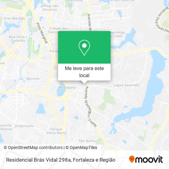 Residencial Brás Vidal 298a mapa