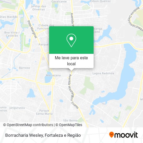 Borracharia Wesley mapa