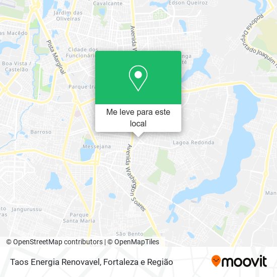 Taos Energia Renovavel mapa