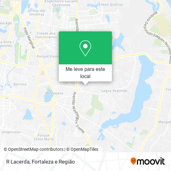 R Lacerda mapa