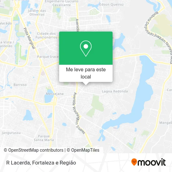 R Lacerda mapa