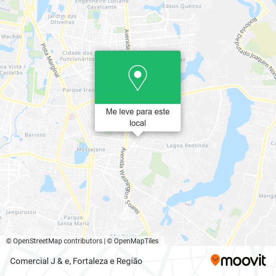 Comercial J & e mapa