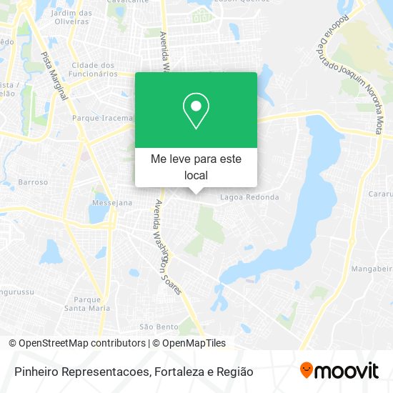 Pinheiro Representacoes mapa