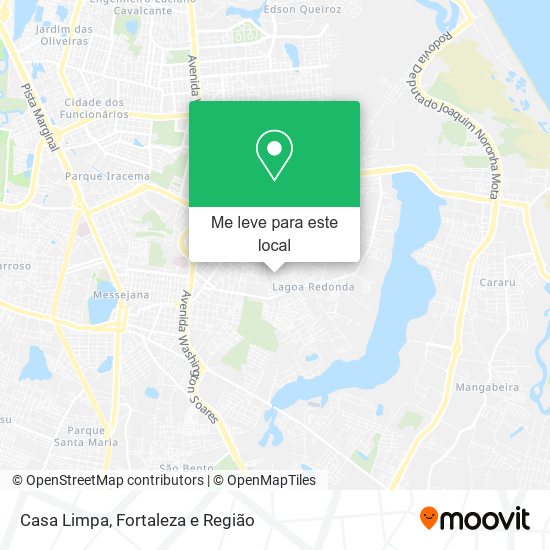 Casa Limpa mapa