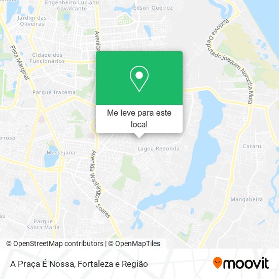 A Praça É Nossa mapa