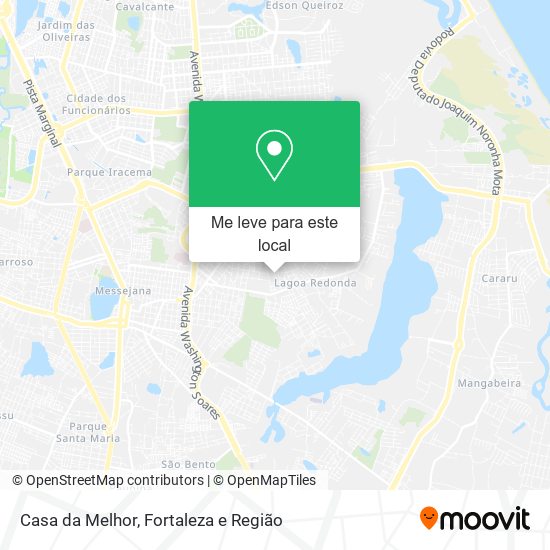 Casa da Melhor mapa