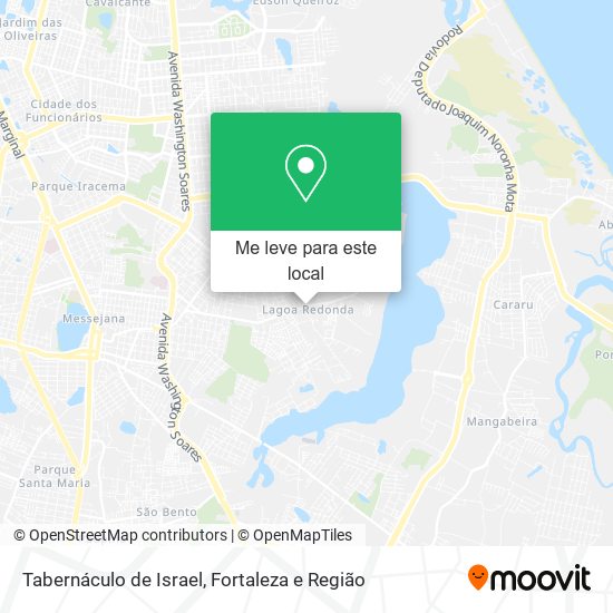 Tabernáculo de Israel mapa