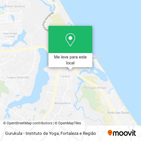 Gurukula - Instituto de Yoga mapa