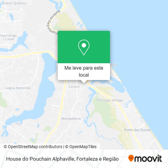 House do Pouchain Alphaville mapa