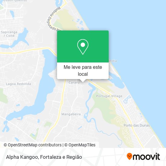 Alpha Kangoo mapa