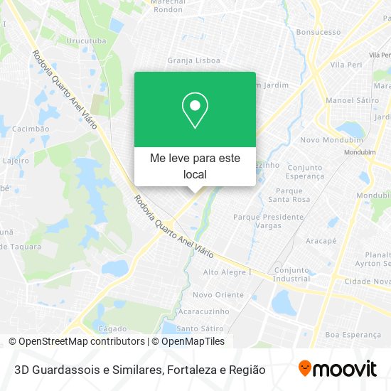 3D Guardassois e Similares mapa