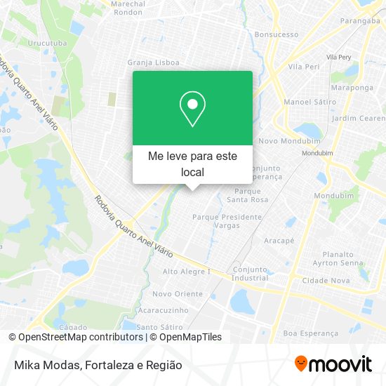 Mika Modas mapa