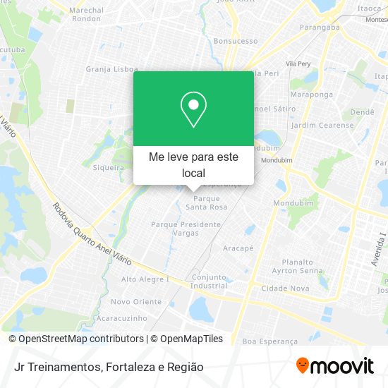Jr Treinamentos mapa