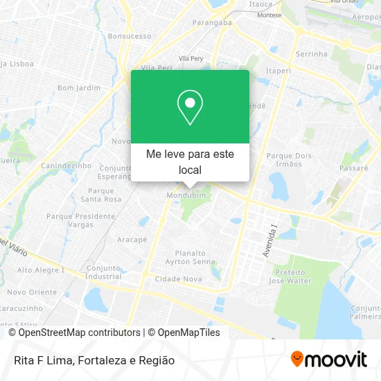 Rita F Lima mapa