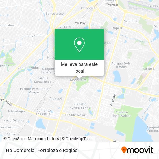 Hp Comercial mapa