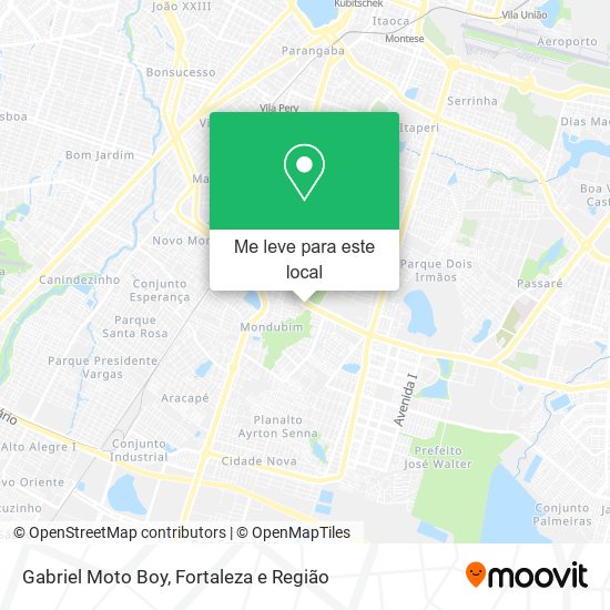 Gabriel Moto Boy mapa
