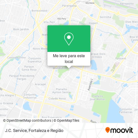 J.C. Service mapa
