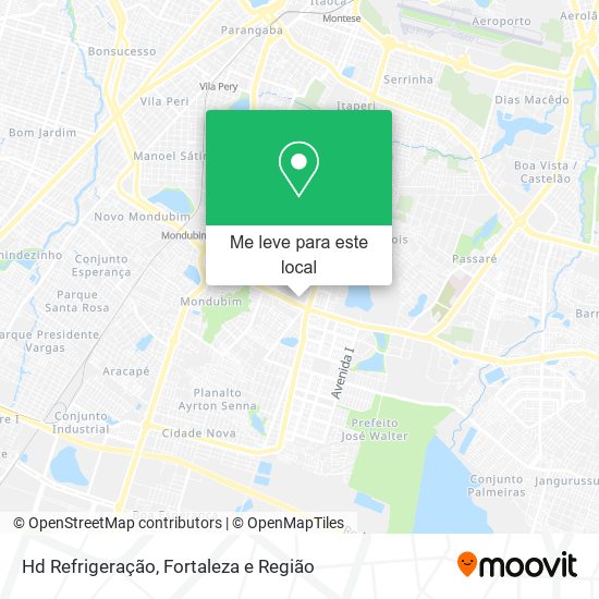 Hd Refrigeração mapa