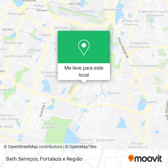 Beth Serviços mapa