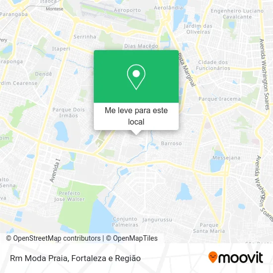Rm Moda Praia mapa