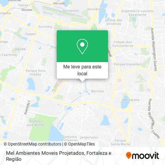 Mel Ambientes Moveis Projetados mapa