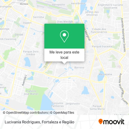 Lucivania Rodrigues mapa