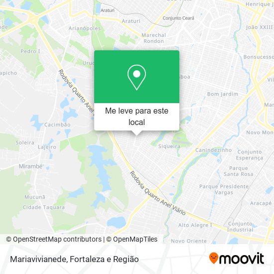 Mariavivianede mapa