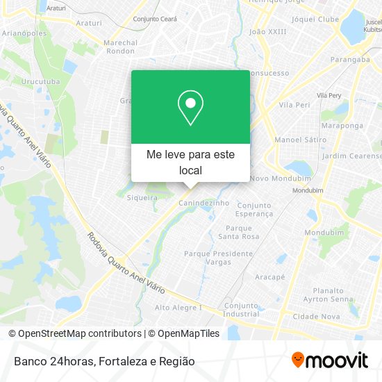 Banco 24horas mapa