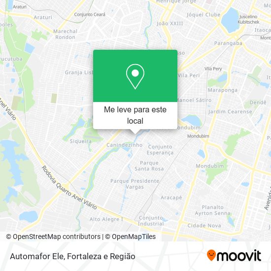 Automafor Ele mapa