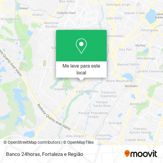 Banco 24horas mapa