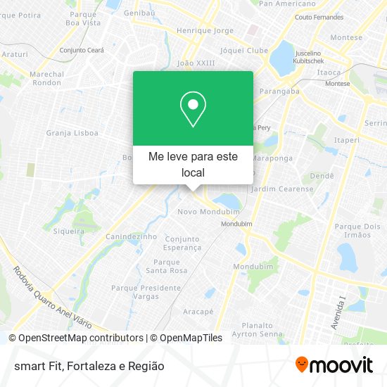 smart Fit mapa