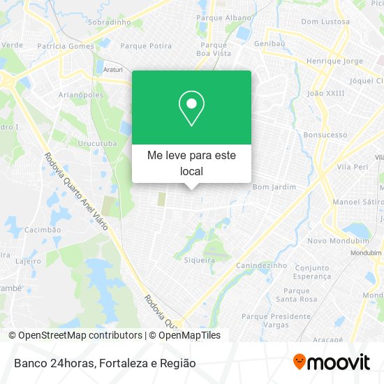 Banco 24horas mapa