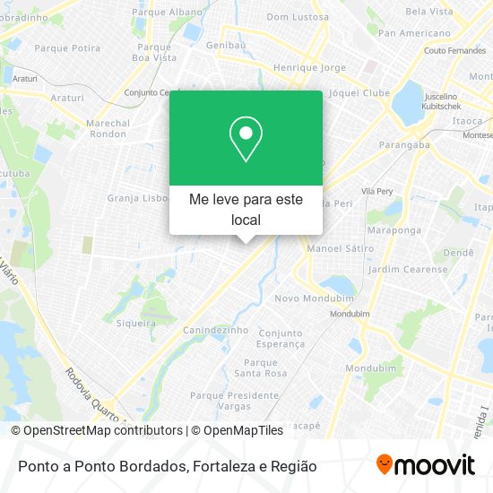 Ponto a Ponto Bordados mapa