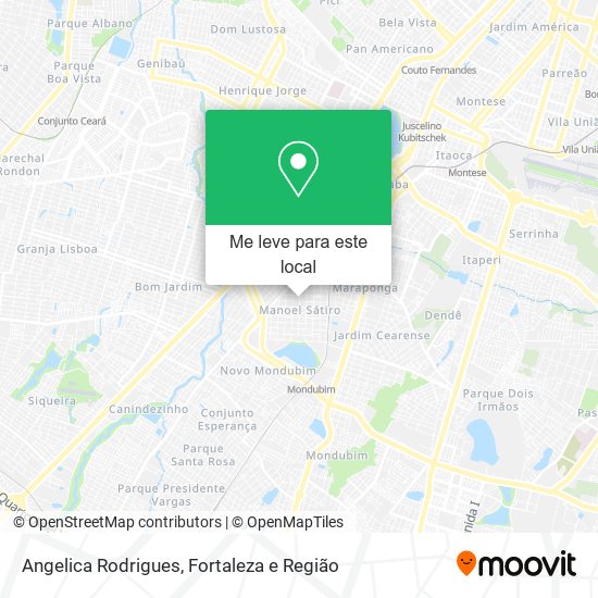 Angelica Rodrigues mapa
