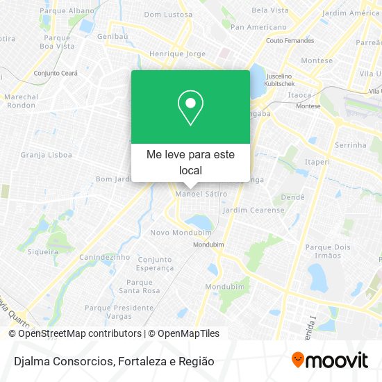 Djalma Consorcios mapa