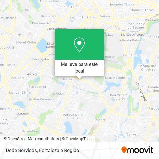 Dede Servicos mapa