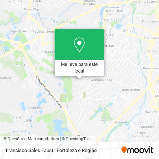 Francisco Sales Fausti mapa