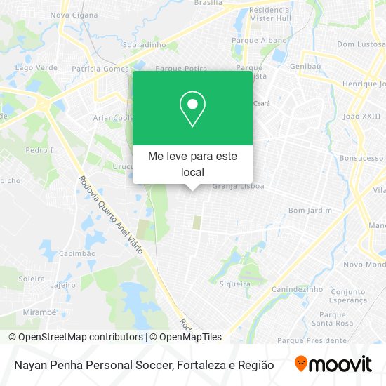 Nayan Penha Personal Soccer mapa