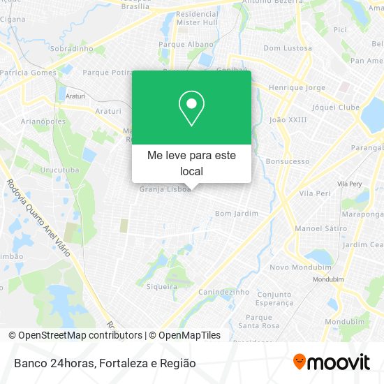 Banco 24horas mapa