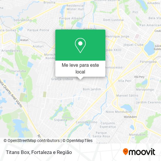Titans Box mapa
