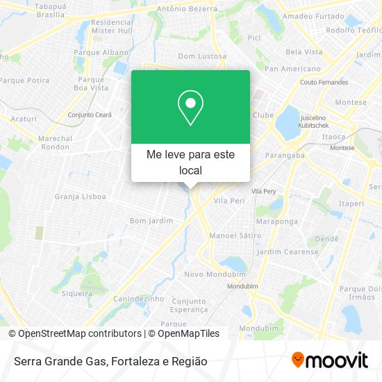 Serra Grande Gas mapa