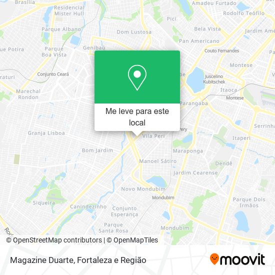 Magazine Duarte mapa