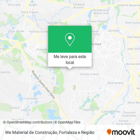 We Material de Construção mapa