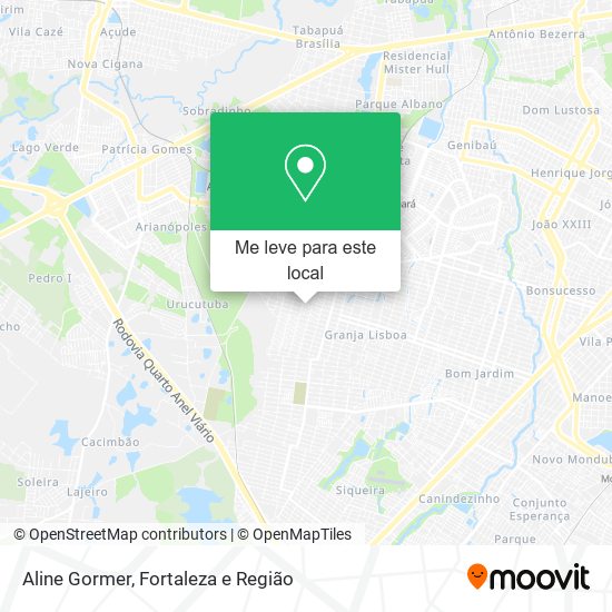 Aline Gormer mapa