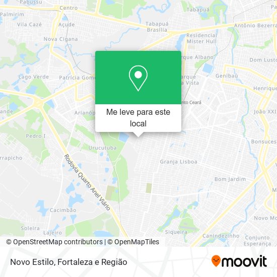 Novo Estilo mapa