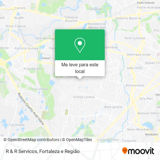 R & R Servicos mapa