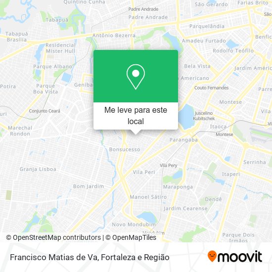 Francisco Matias de Va mapa