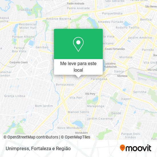 Unimpress mapa