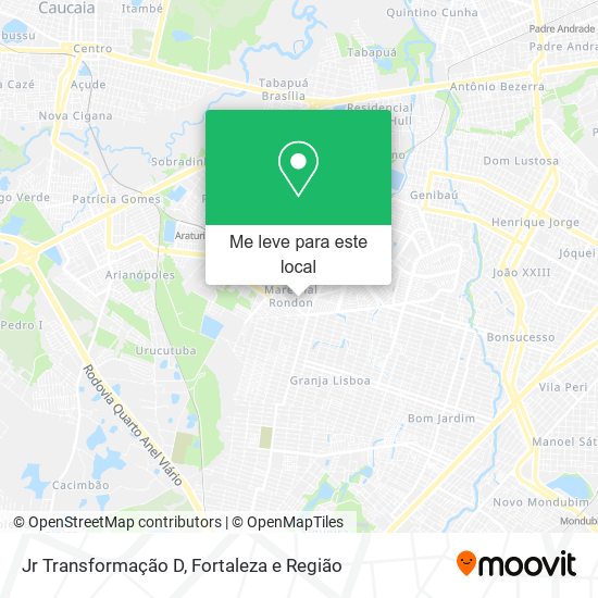 Jr Transformação D mapa