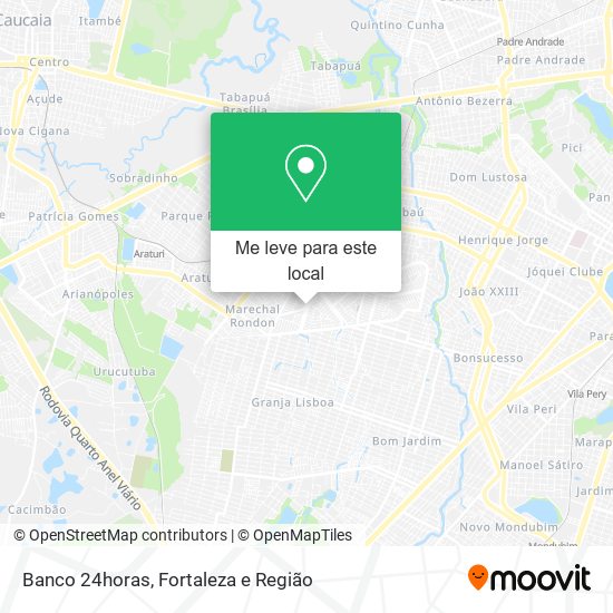 Banco 24horas mapa